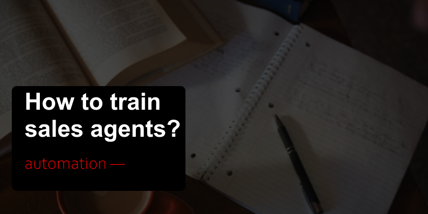 How to train sales agents?